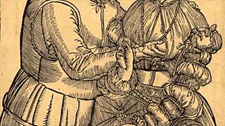 is this caged slave getting pussyfucked by her master?