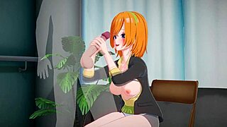 Yotsuba Nakano moans in 3d hentai sex