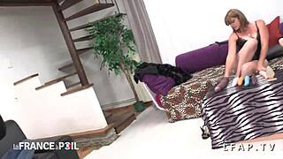 busty scrilla babe takes big black cock in rain