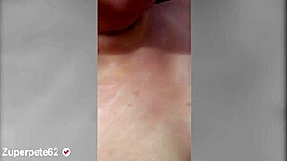 Latina housewife masturbates in shower