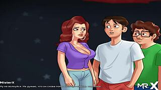 Summertimesaga Teen Shows Boobs And Big Ass In Hentai!