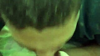 the delivery guy gets sucked and his milk taken