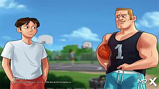 Summertimesaga Teen Shows Boobs And Big Ass In Hentai!