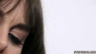 German blond teen 18+ in a three-way contest game with euro family competition