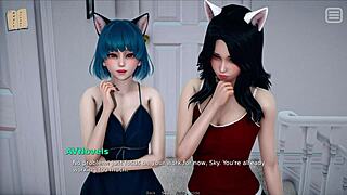 my bully turns into my lover in this hentai twist.