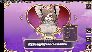 Succubus Chan undresses giant waifu in ep 2 😈