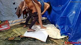 Desi village wife gets wild outdoor banging on the ranch