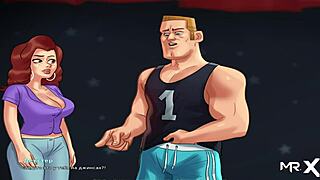 Summertimesaga Teen Shows Boobs And Big Ass In Hentai!