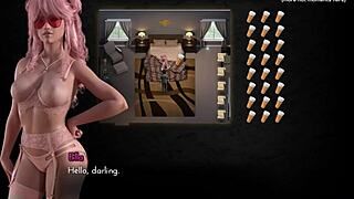 18yo girl with pink hair gets anal in genesis order hentai game part 30