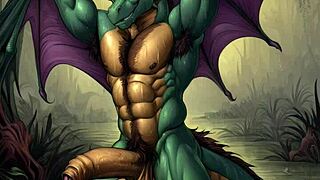 Watch This Gay Furry Porn Compilation, AI Edition For 100 Subscribers