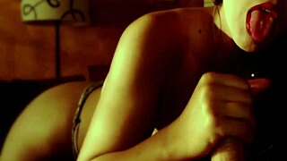 Luzyann performs a sloppy saliva blowjob with lots of saliva on her erotic live amateur webcam show