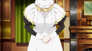 a maid's routine in anime