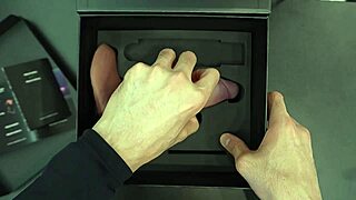 Mariana Lins, dressed up, just shoved that dildo right in her ass