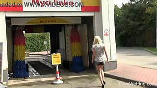 Vanessa Hell Pissing Outdoors in Public Solo Softcore Scene