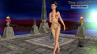 Indian teen strikes sexy poses in animated 3d porn!