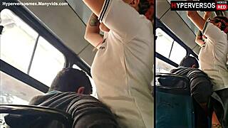 they stick the dick to the schoolgirl in the truck during casting