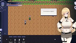 serving the queen with big tits in 3d