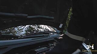 i fucked my lover and the mechanic in public, so horny