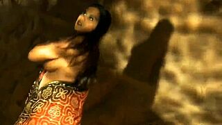 Beautiful Asian Striptease In India
