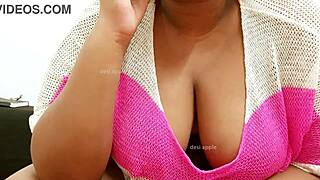 Sexy girl with huge tits turns heads