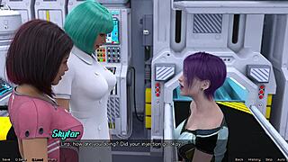 stranded in space 42 - meeting with petite 18+ superstar