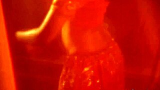 Classic Indian Beauty Performs Striptease On Display