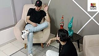 stepsister wants lessons on fucking her boyfriend, so i pound her hard