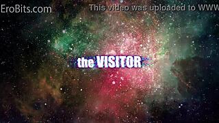 The visitor encounters a sci-fi futanari in 3d animation fantasies