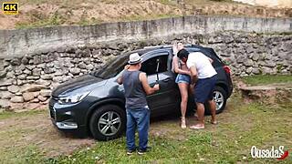 katharine madrid shows off big ass behind scenes with tony tigrao