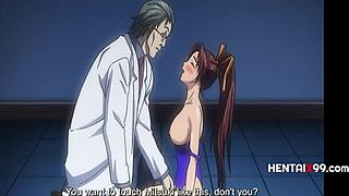 Man, that old teacher turns lesbian students straight with hentaix99!