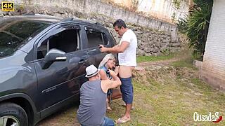 katharine madrid shows off big ass behind scenes with tony tigrao