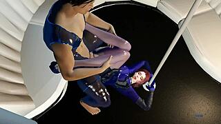 i'm the beauty officer getting hard fucked in this 3d animation part 02, oh god!