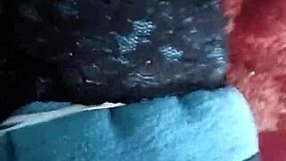 debuting aunt's used lingerie for anal 😈