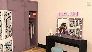 Hey, Gina's foot massage in big city pleasures turns into something more! 😏