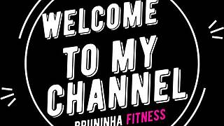 Brazilian fitness model uses toys in asmr session