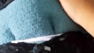 debuting aunt's used lingerie for anal 😈