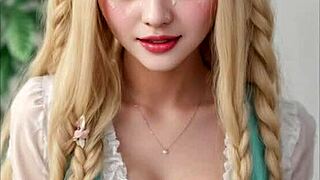 Sensual Swedish teen in erotic fantasies and orgies