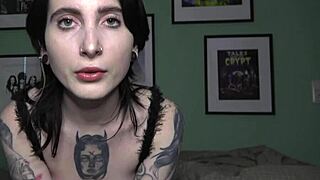 Ez a fasz csak enyém, parancsol Lou Nesbit Lia Louise mocskos beszéddel