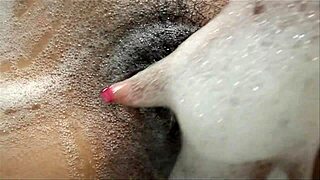 masturbation with extremely hairy teen cunt 😍 big tits and young pussy