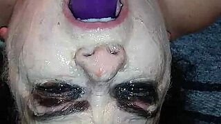 Ms. TL enjoys her throat play with toys