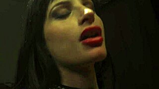 Ava courcelles, petite french milf, screams during blowjob and orgasm from big black cock of joss lescaf.