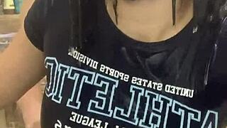 Bridgette B Bends Over for a Session with Young Stud in Cowgirl and Riding Positions