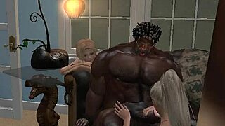 old negro bull flashes huge dick on facetime, white girls come running 😏