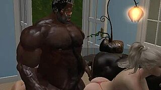 old negro bull flashes huge dick on facetime, white girls come running 😏