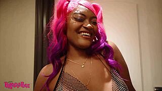 got some great dick from chocolate african man after leaving the party