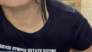 Bridgette B Bends Over for a Session with Young Stud in Cowgirl and Riding Positions