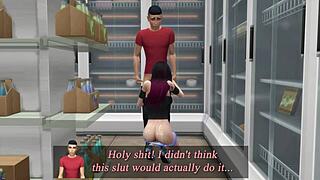 Horny Wife Cheats In Front Of Husband - Part 4 - Ddsims