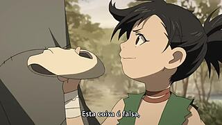 dororo episode 2 focusing on legs in hentai style