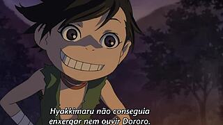 dororo episode 2 focusing on legs in hentai style