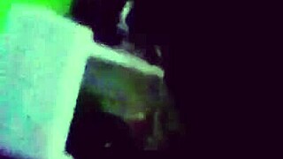 blonde whore gives blowjob to big cock in couple